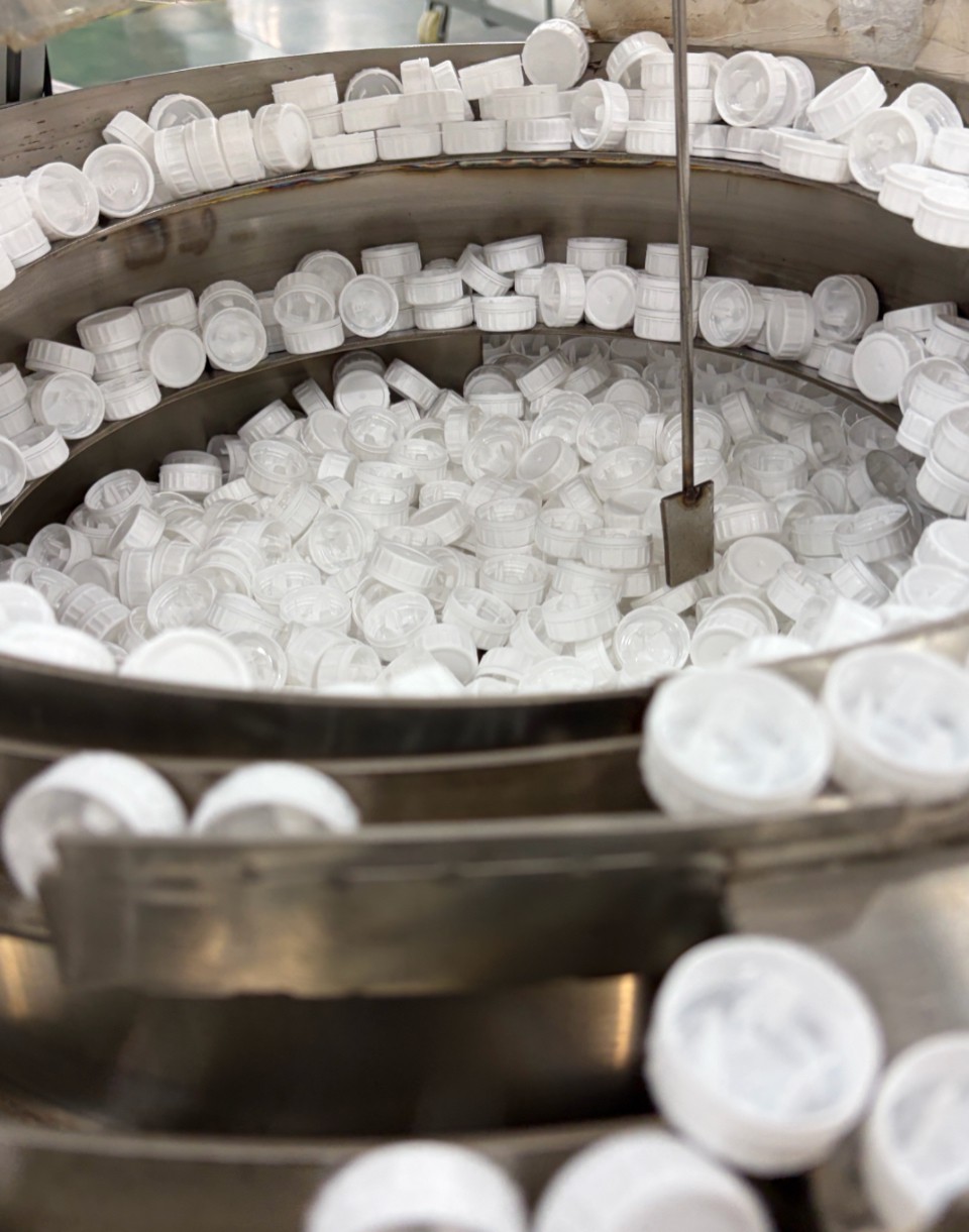 Bottle cap processing
