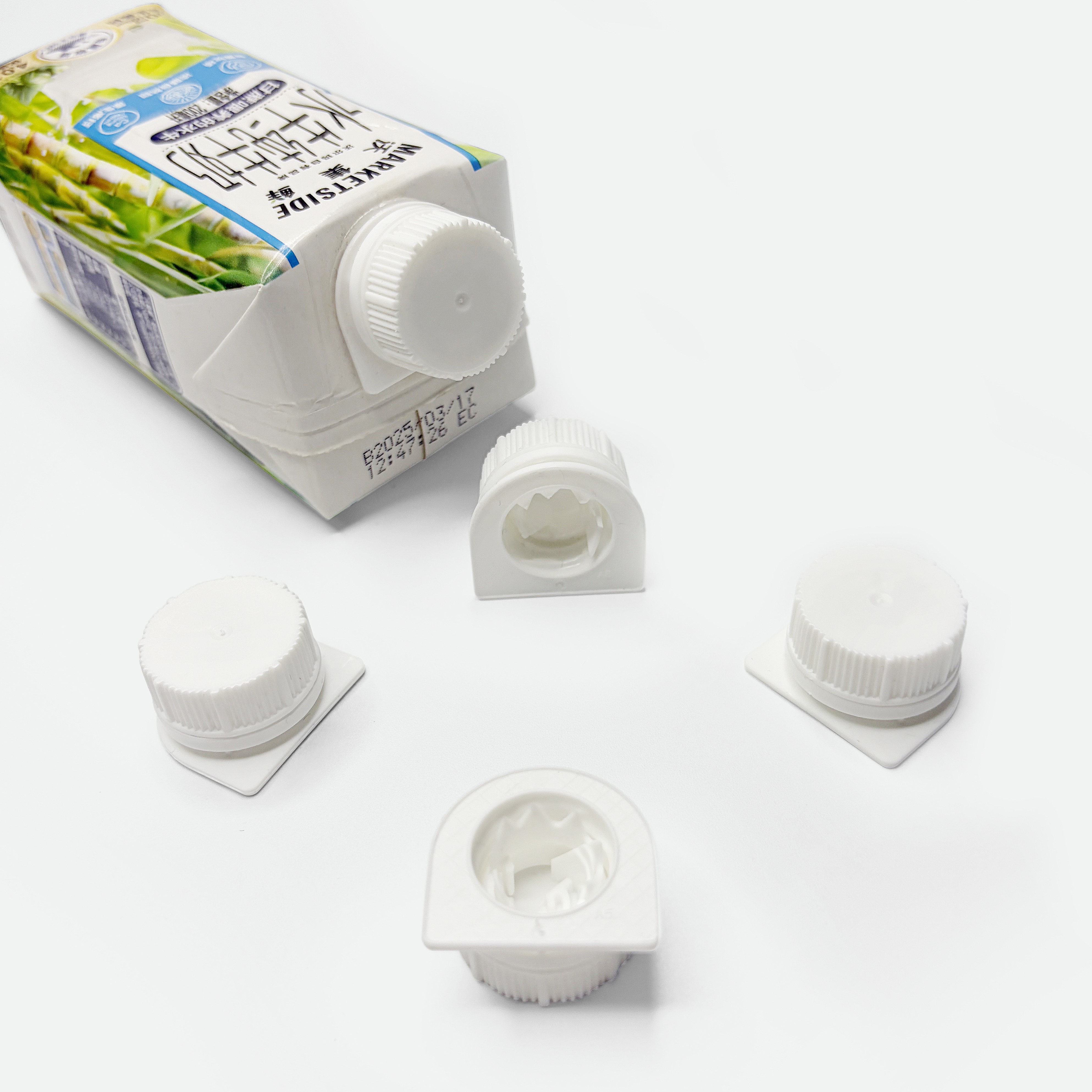 250 series aseptic filling environmentally friendly small-capacity packaging plastic bottle caps