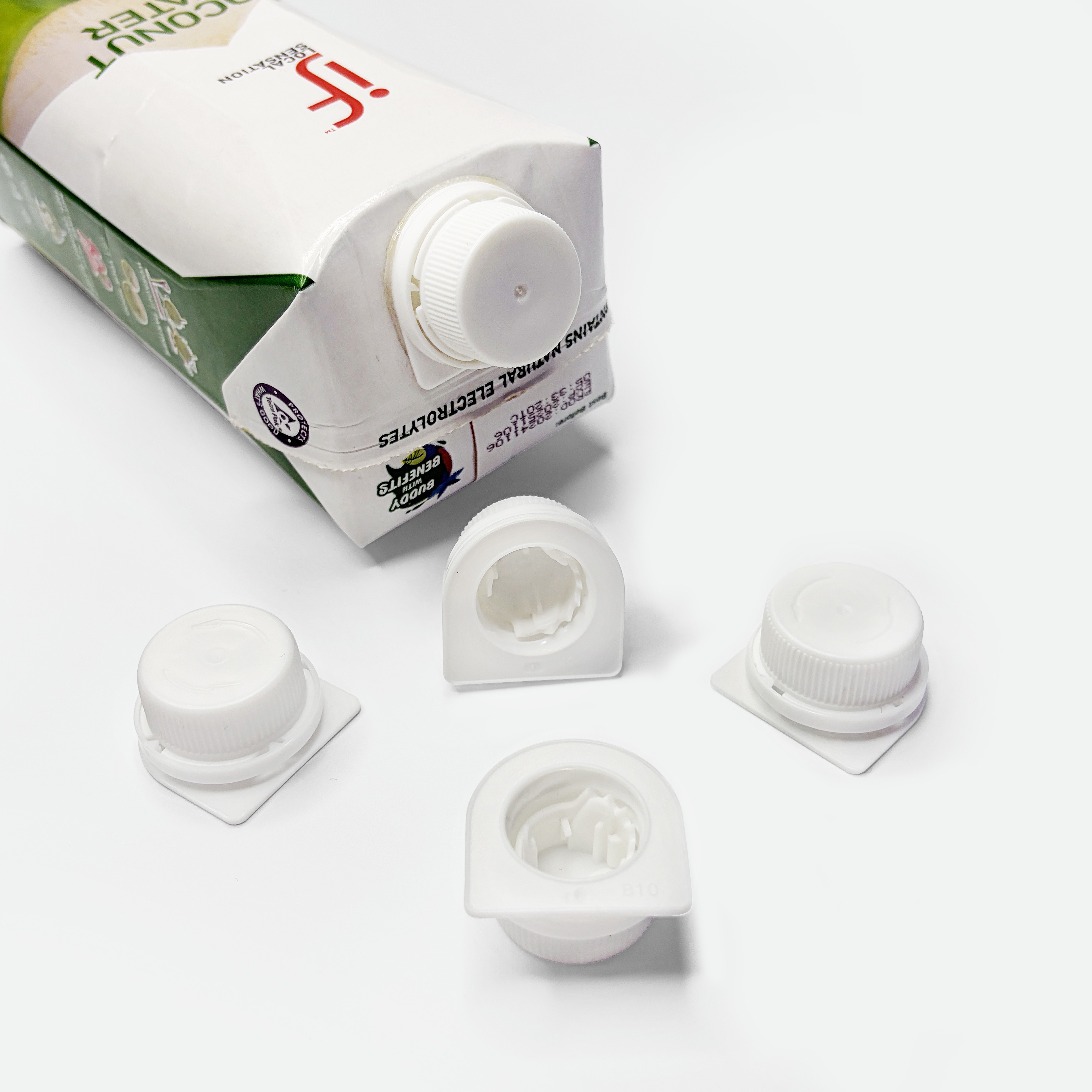 B2 series aseptic filling eco-friendly PP material plastic bottle caps