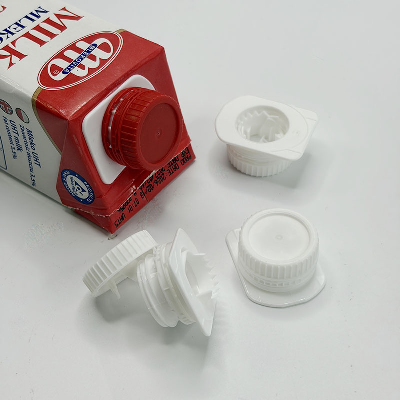 Helicap23 Pro One‑Piece Tamper‑Proof Cap for 500‑1L Beverage Carton