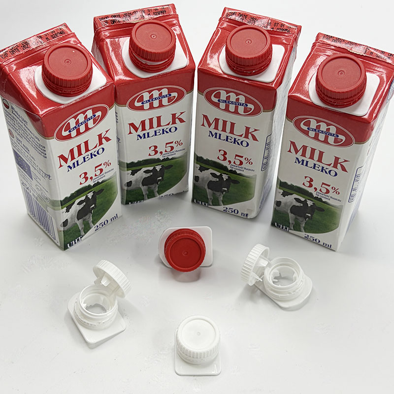 Helicap23 Pro One‑Piece Tamper‑Proof Cap for 500‑1L Beverage Carton