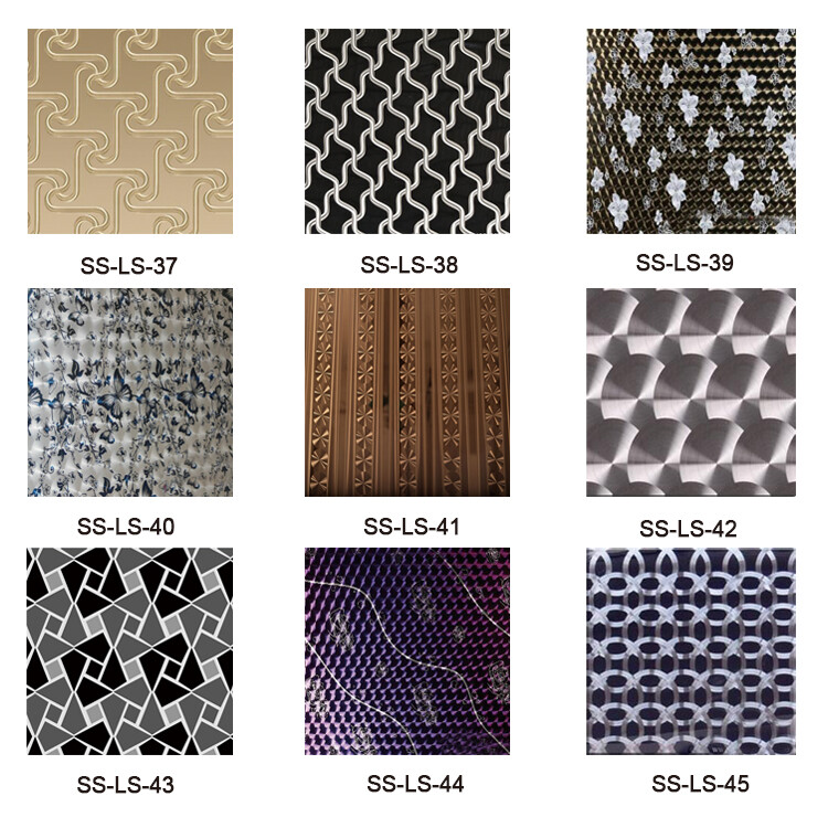 Laser-Etched Stainless Steel Decorative Panels