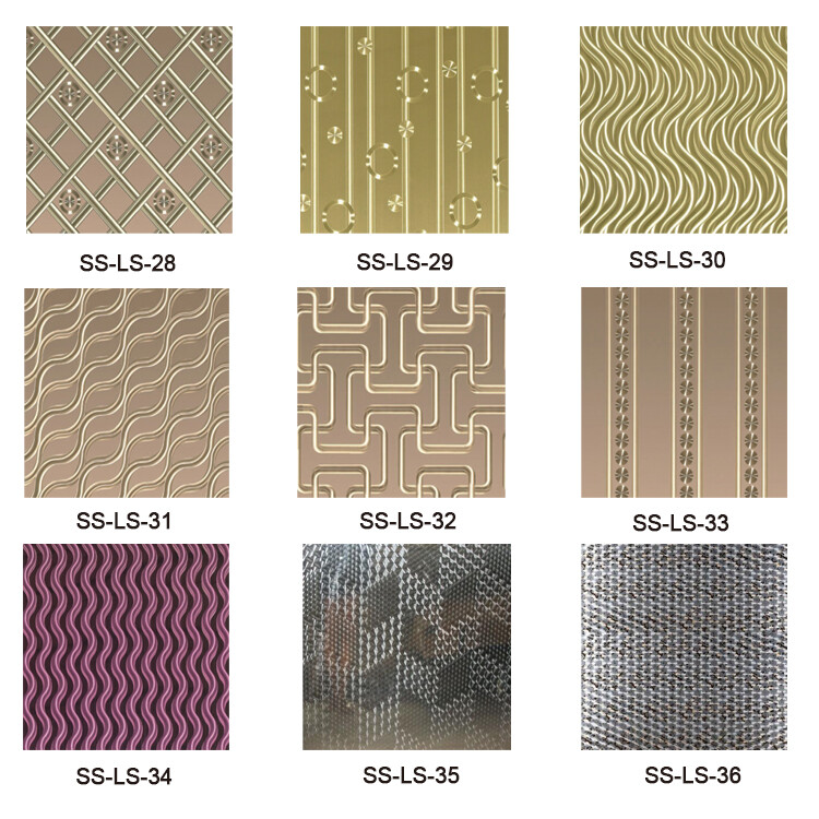 Laser-Etched Stainless Steel Decorative Panels