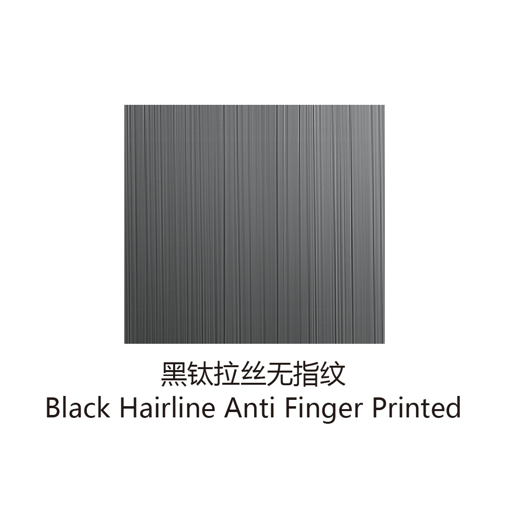Stainless Steel AFP (Fingerprint-Resistant or Anti-fingerprint) Colored Decorative Sheets