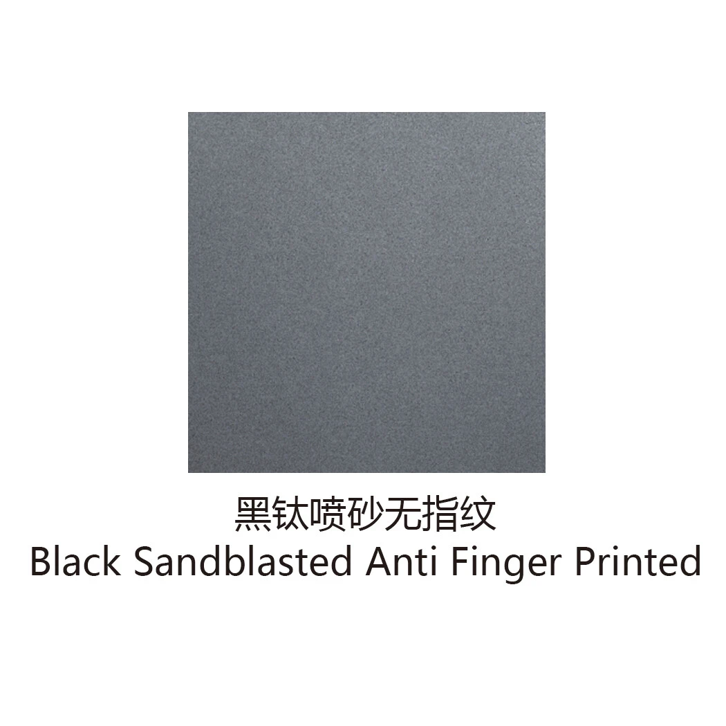 Stainless Steel AFP (Fingerprint-Resistant or Anti-fingerprint) Colored ...
