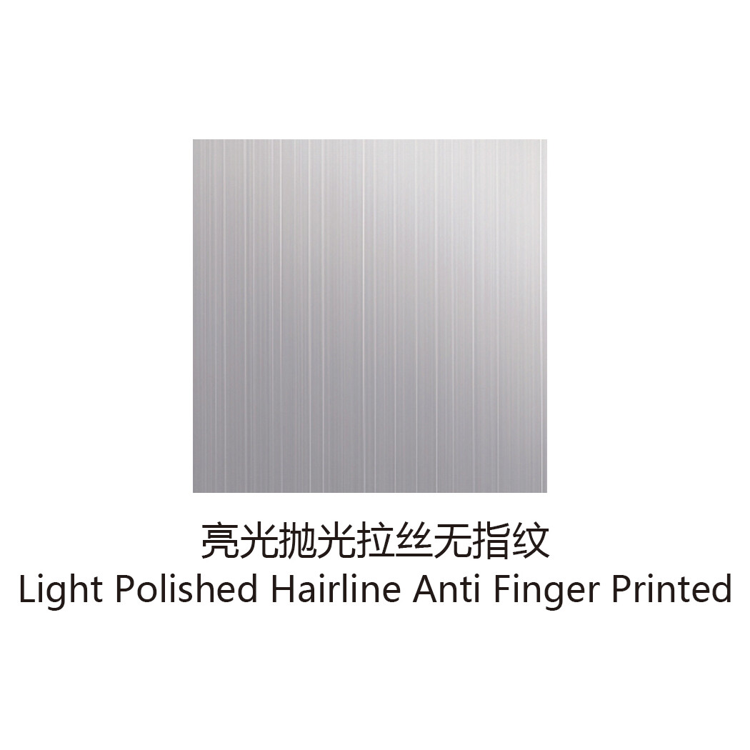 Stainless Steel AFP (Fingerprint-Resistant or Anti-fingerprint) Colored Decorative Sheets