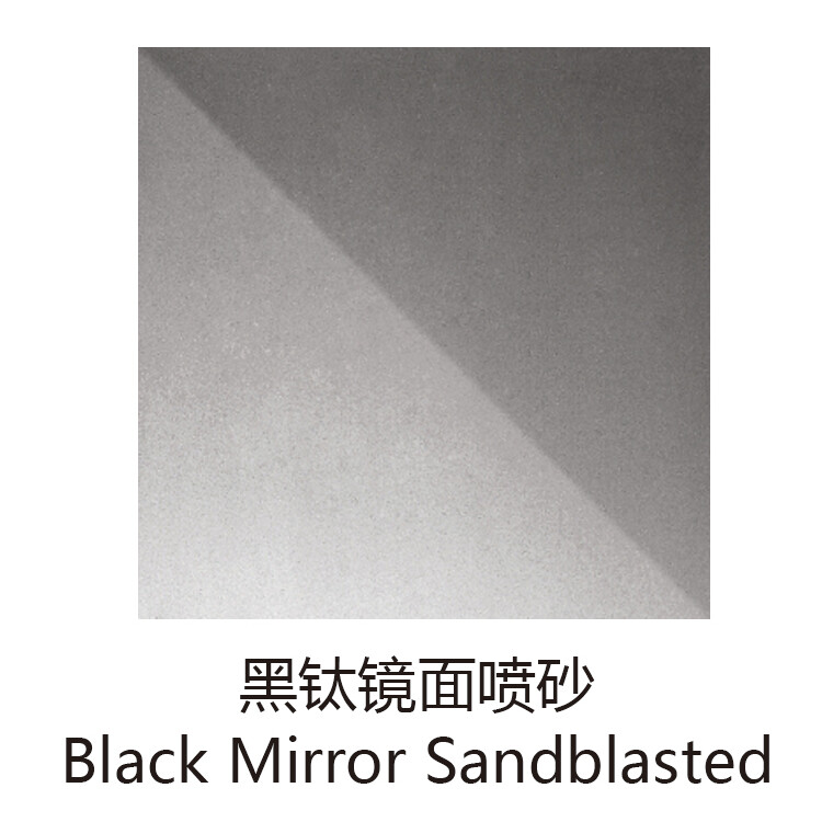 Black Titanium Stainless Steel Colored Decorative Sheets