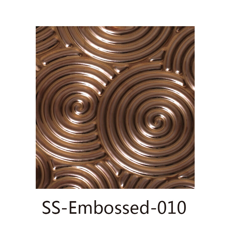 Embossed Stainless Steel Decorative Panels