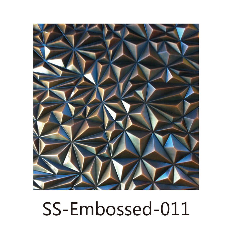 Embossed Stainless Steel Decorative Panels