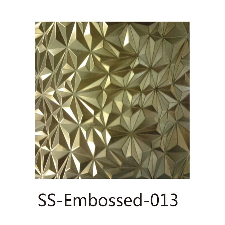 Embossed Stainless Steel Decorative Panels