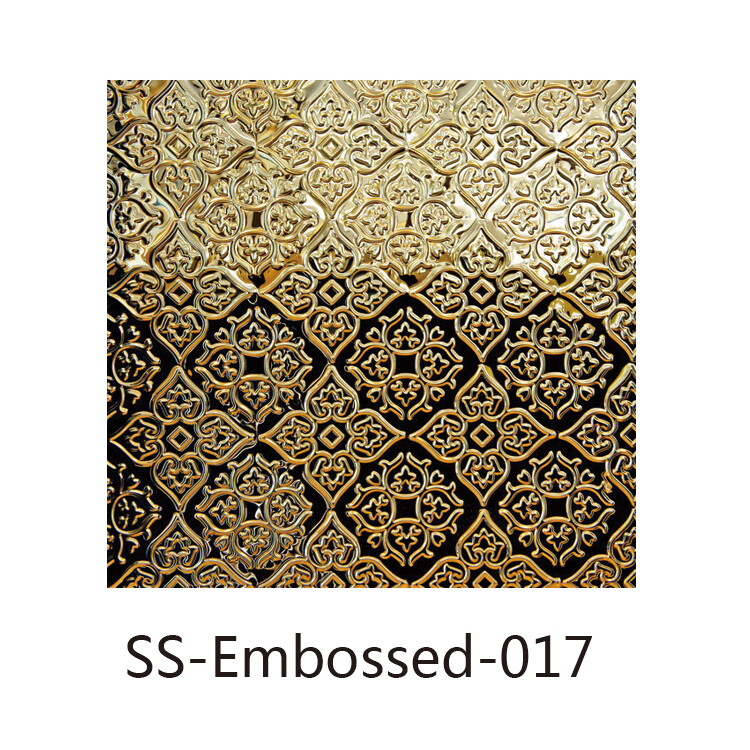 Embossed Stainless Steel Decorative Panels