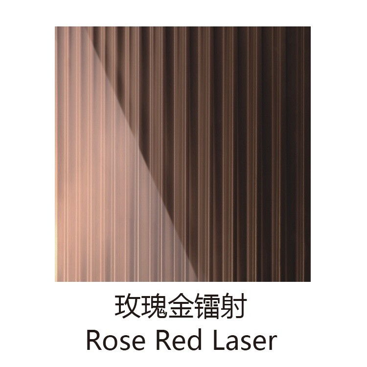 Rose Gold Stainless Steel Decorative Panels