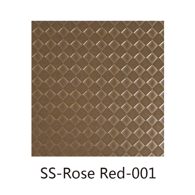 Rose Gold Stainless Steel Decorative Panels