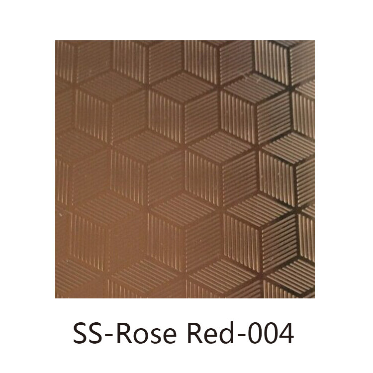 Rose Gold Stainless Steel Decorative Panels