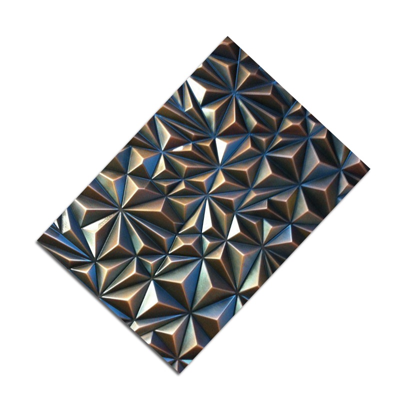 Embossed Stainless Steel Decorative Panels