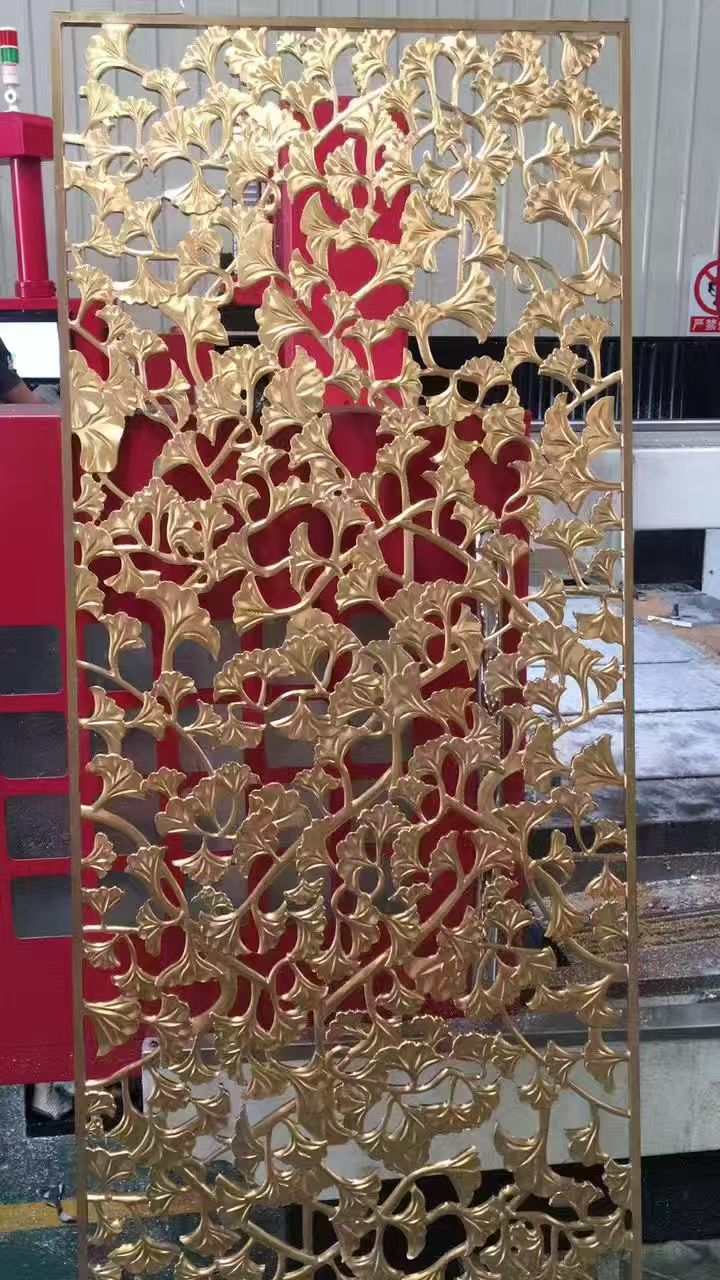 Stainless Steel Decorative Screens & Room Dividers | Custom Laser Cut Design