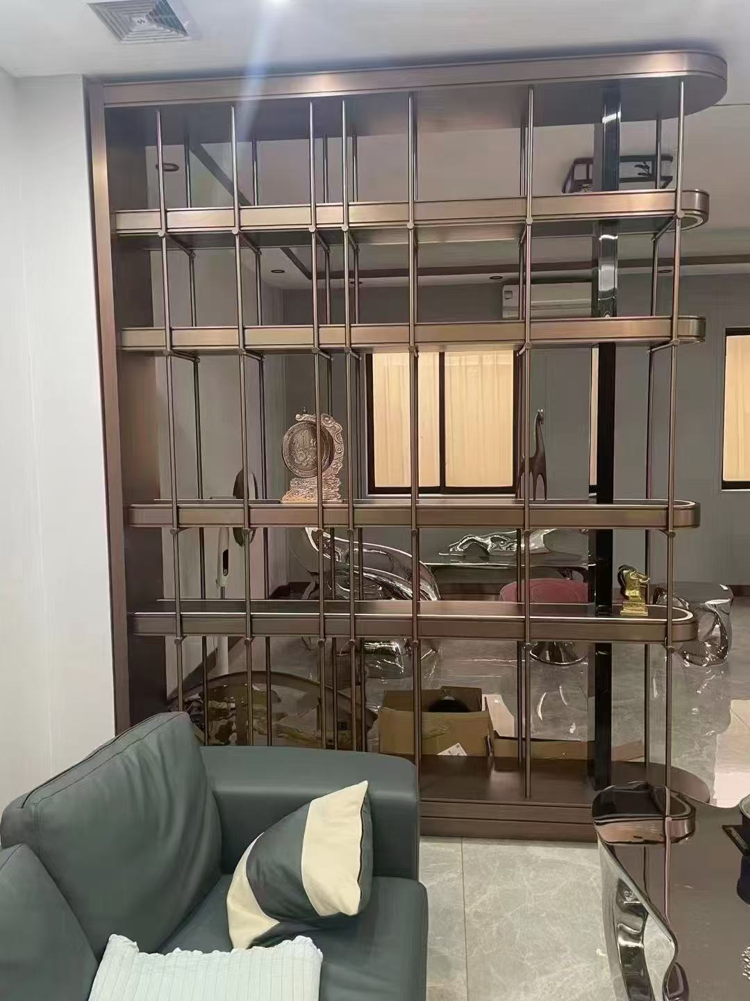 Stainless Steel Decorative Screens & Room Dividers | Custom Laser Cut Design