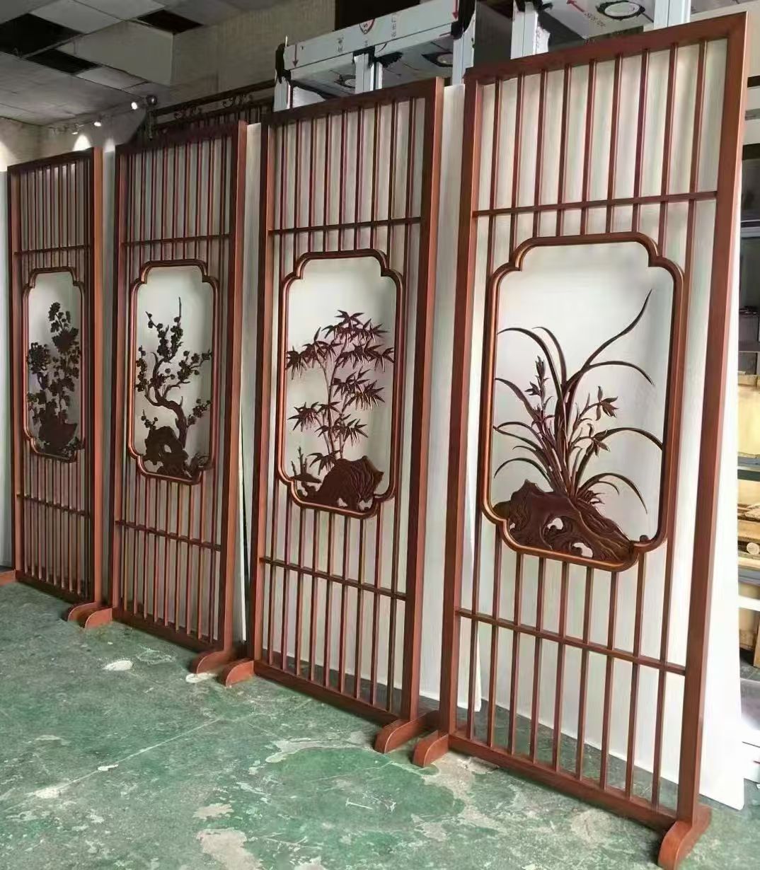 Stainless Steel Decorative Screens & Room Dividers | Custom Laser Cut Design