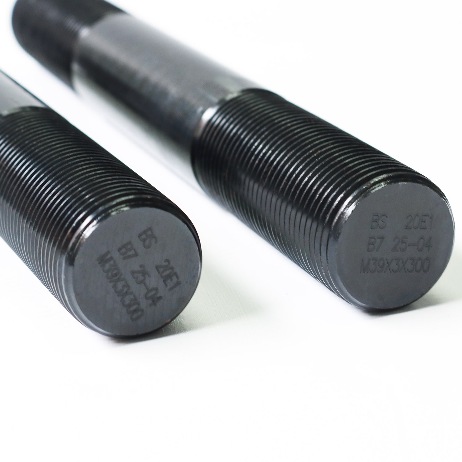 B7 Double-Headed Stud Black