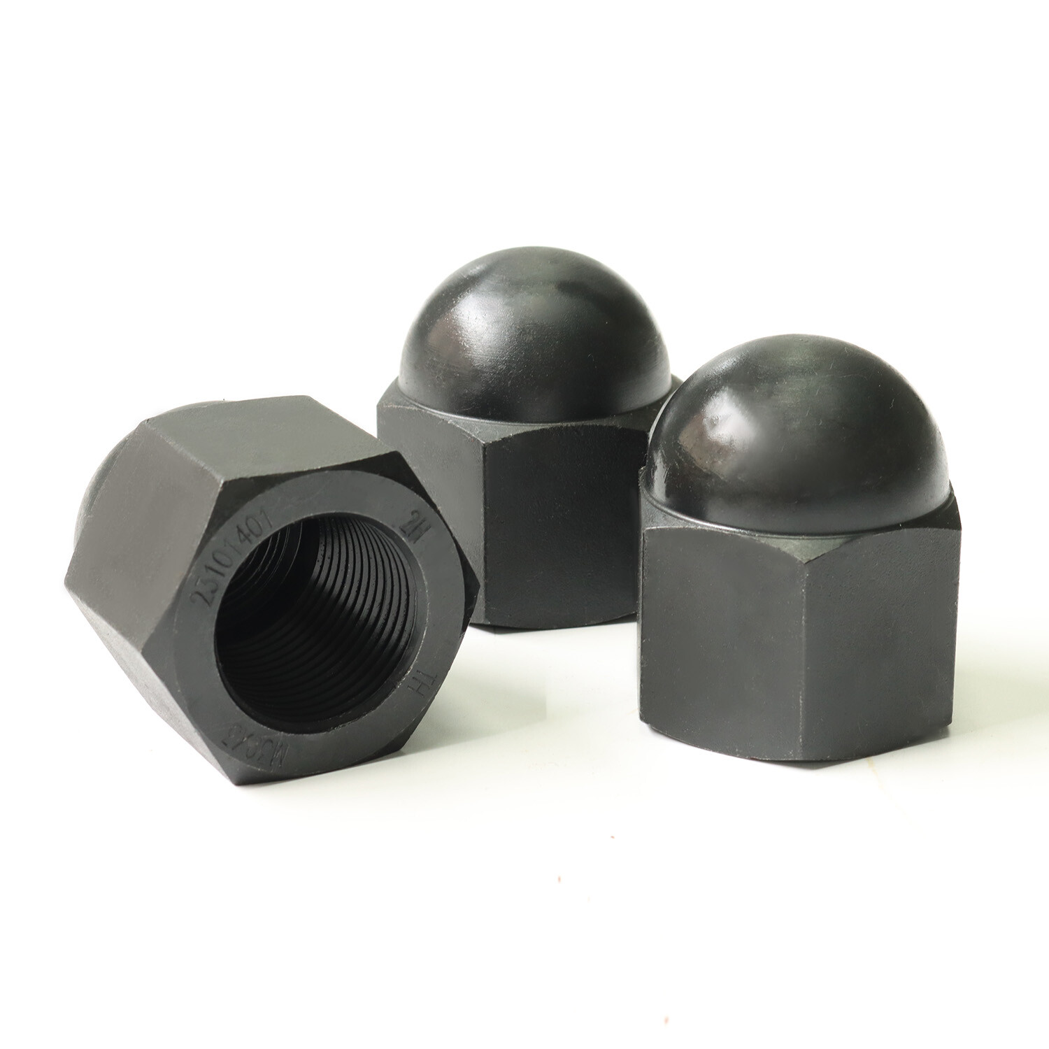 Ball Cap Nut, Black, Phosphated