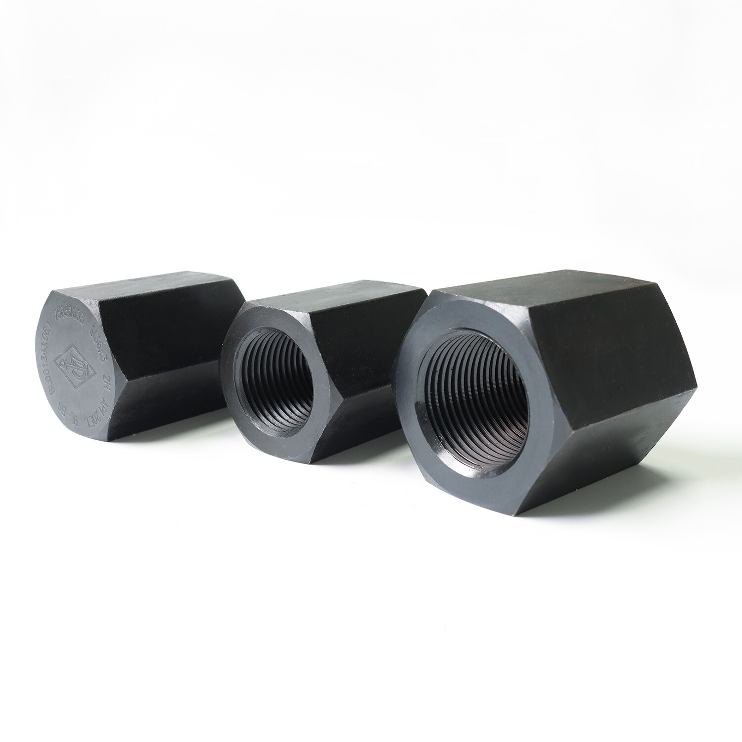 Metric Cap Nuts, Black, Phosphated