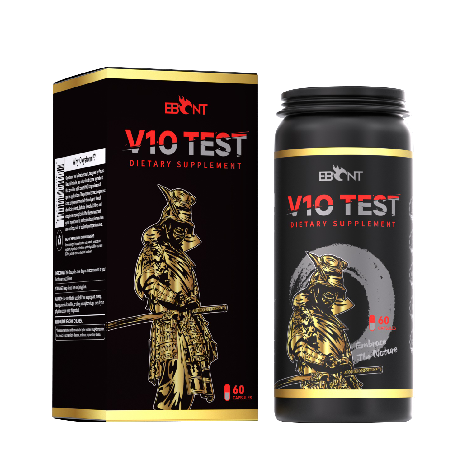 Compound Testosterone Booster Capsules for Men