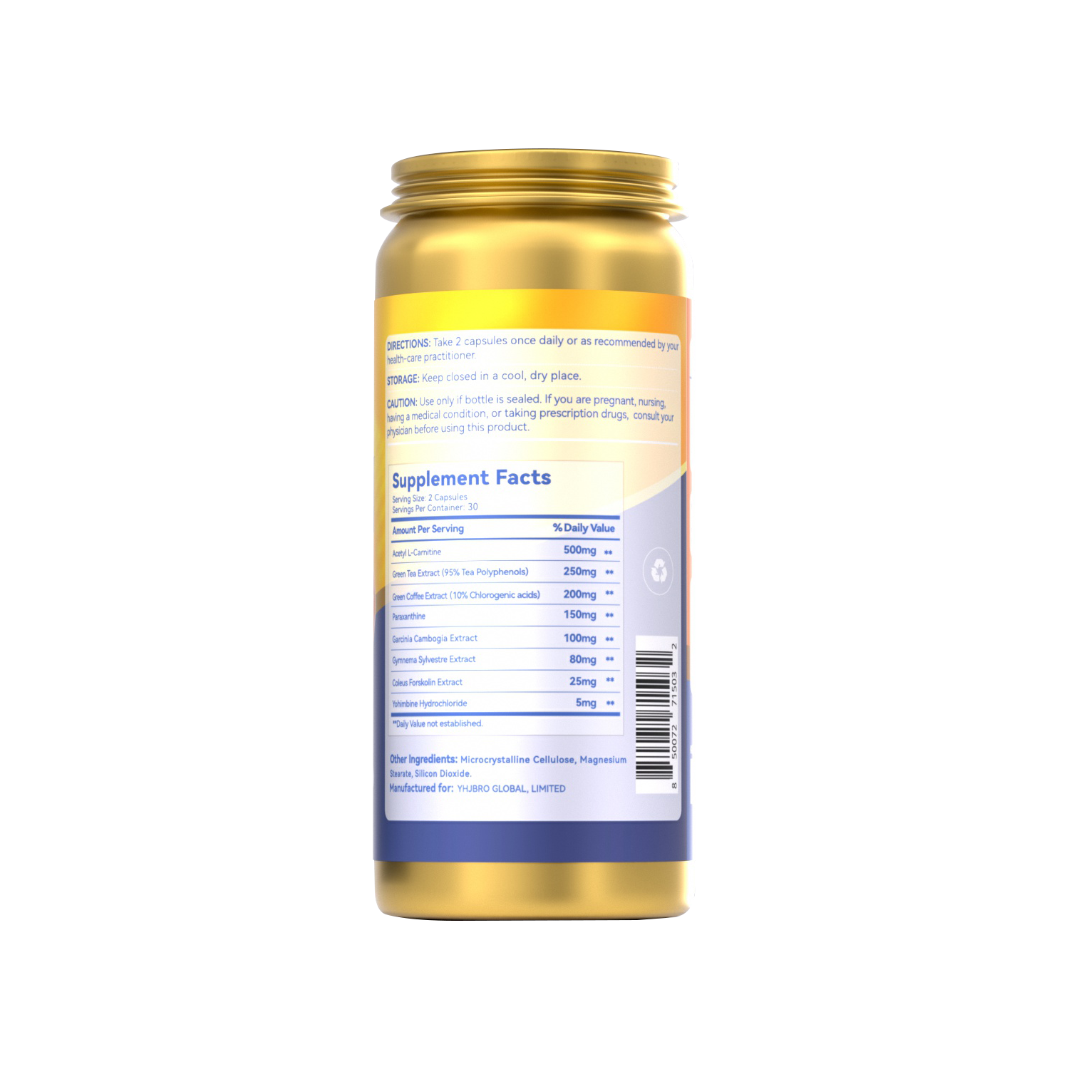 Compound Daytime Fat Burning Capsules