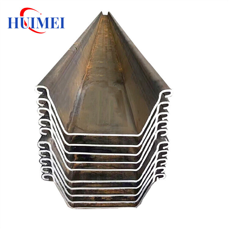 A53 Gr.A A656 Gr.50 U-Shaped Steel Sheet Pile A53 Gr.A A656 Gr.50 U-Shaped Steel Sheet Pile