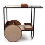 MAGENTA SERVING TROLLEY