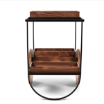 MAGENTA SERVING TROLLEY