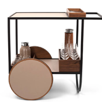 MAGENTA SERVING TROLLEY