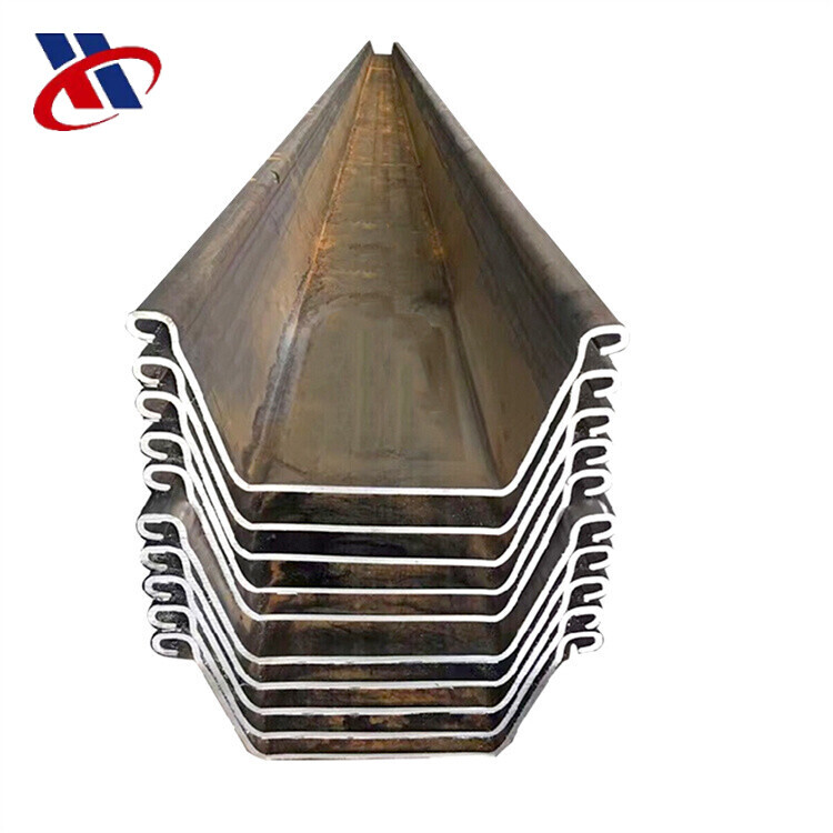 A53 Gr.A A656 Gr.50 U-Shaped Steel Sheet Pile