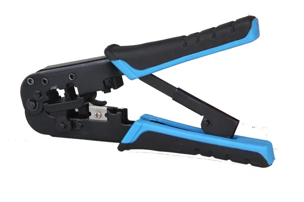 HT-N568R RJ12/RJ11 Crimper & Stripper Tool - Durable Steel Frame