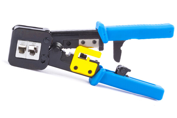 RJ45 / RJ12 Regular And End-Pass-Through Connectors Crimper HT-268R