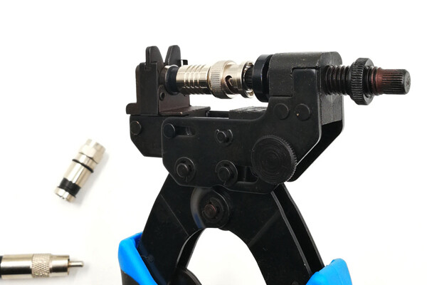 RG59 RG6 F BNC RCA Type Coaxial Crimping Tools HT-H510B