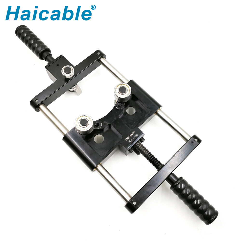 Middle voltage and high voltage cable stripper usage