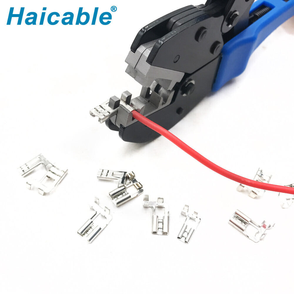 Non-Insulated 90°Flag Terminals Crimping Tools AP-0506FL