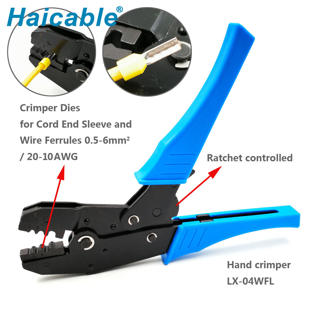 Cord End Sleeve And Wire Ferrules Crimping Tools LX-04WFL