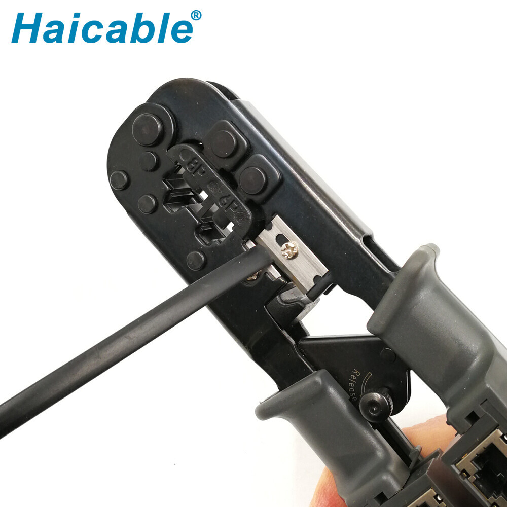RJ45 RJ12 RJ11 Crimps & strips & Cuts & Cable Tester Tools HT-N568CR