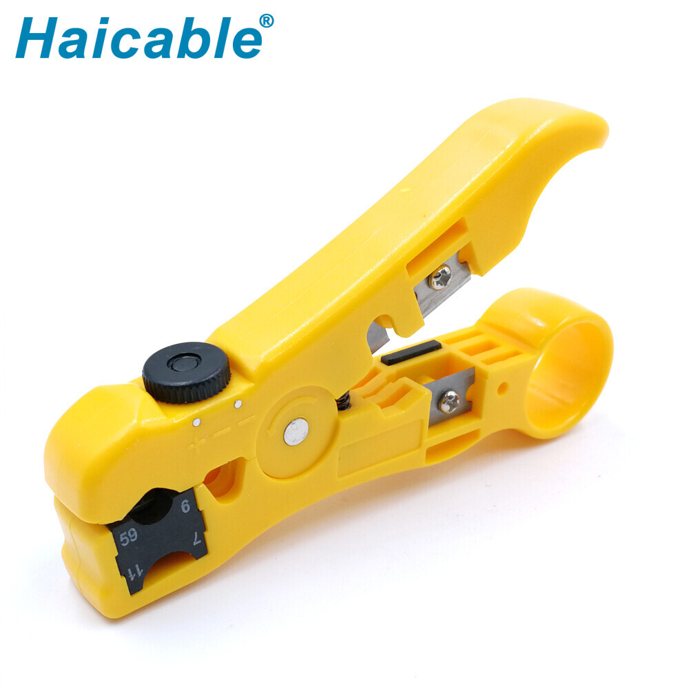 UTP STP CAT-5 and Coaxial Cable Stripper HT-352