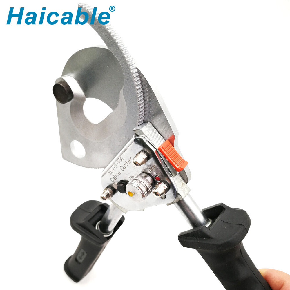 Max Φ40mm Cu/Al Cable Cutter D500