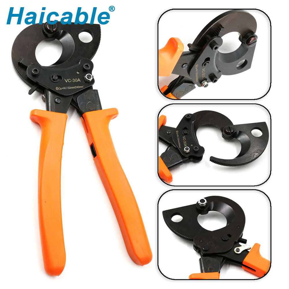 Max Φ32mm Cu/Al Cable Cutter VC-30A