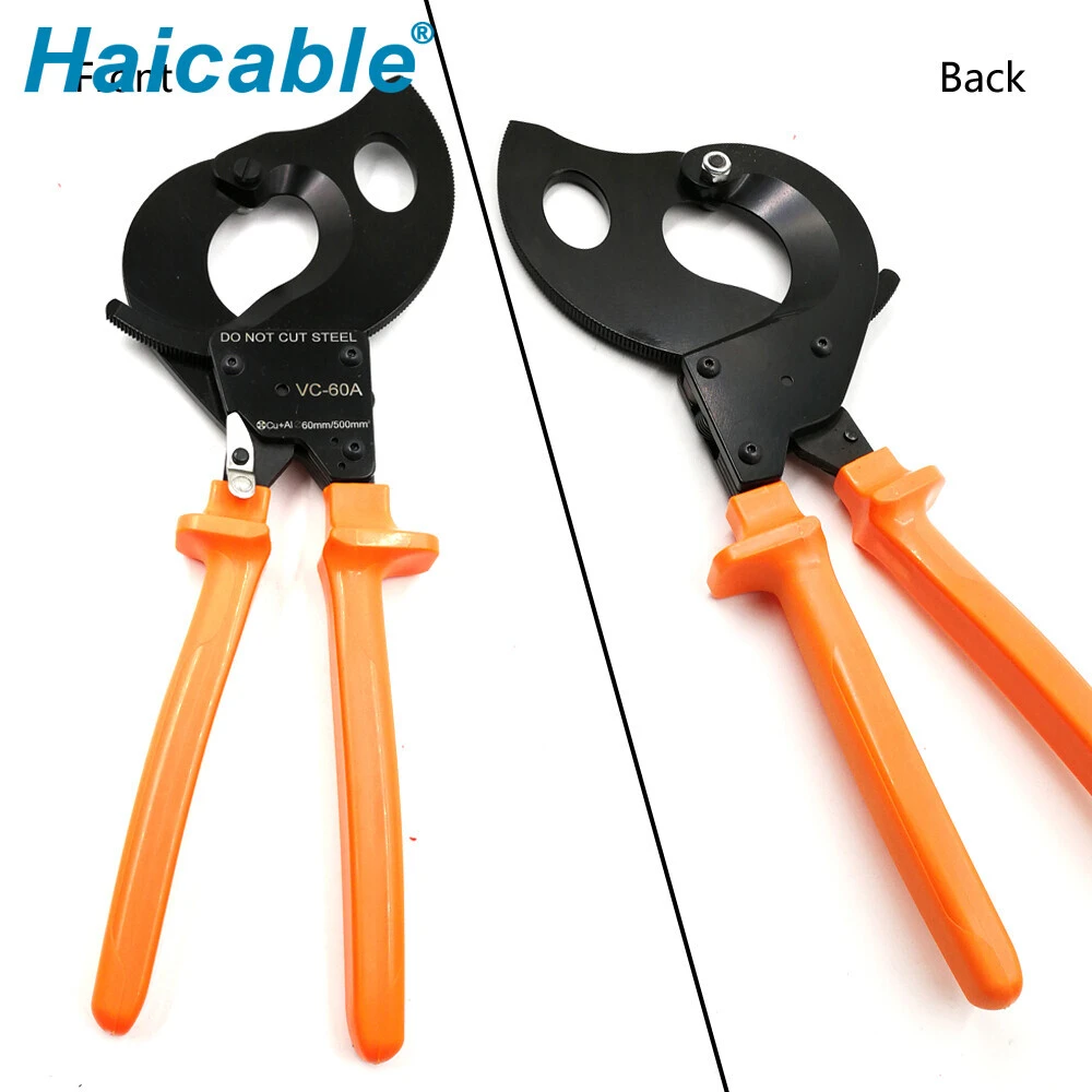 VC-60A 60mm Cu/Al Cable Cutter - Portable Ratchet