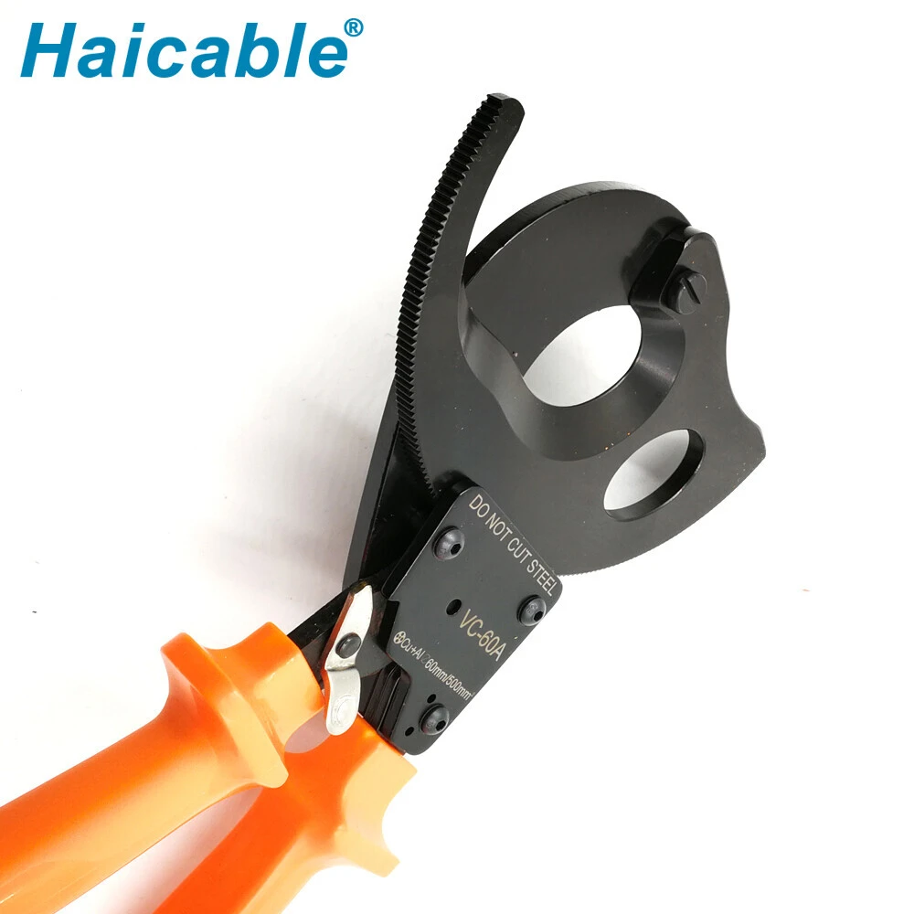 VC-60A 60mm Cu/Al Cable Cutter - Portable Ratchet