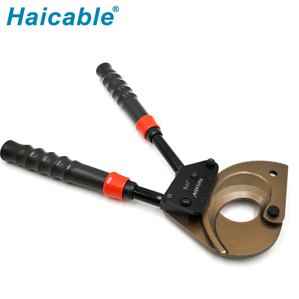 Max Φ75mm Cu/Al Armored Cable Cutter J75
