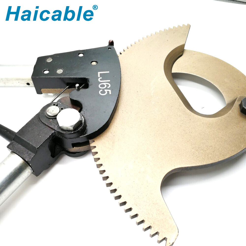 Max Φ65 mm Cu/Al Armored Cable Cutter LJ65