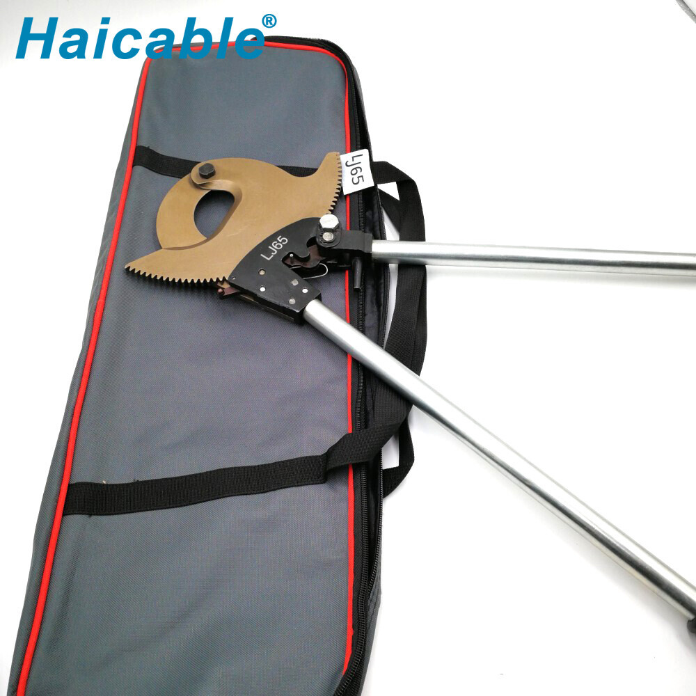 Max Φ65 mm Cu/Al Armored Cable Cutter LJ65