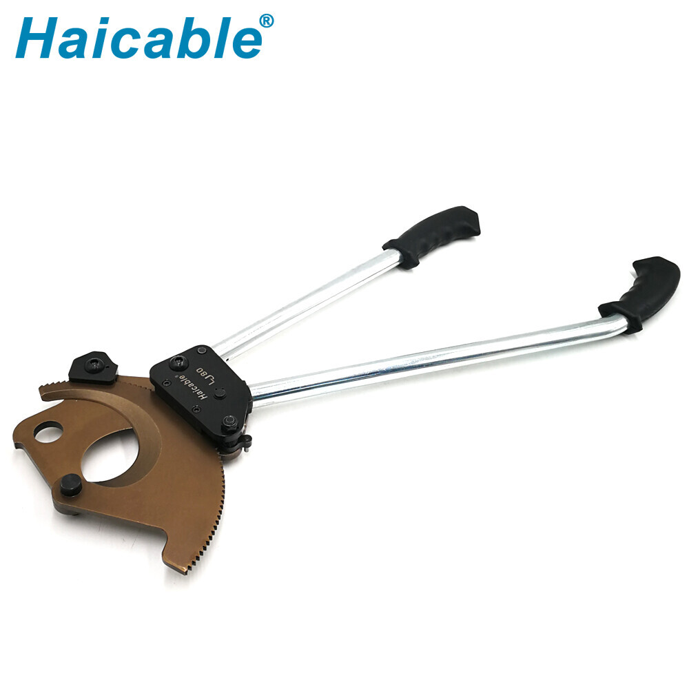 Max Φ80 mm Cu/Al Armored Cable Cutter LJ80