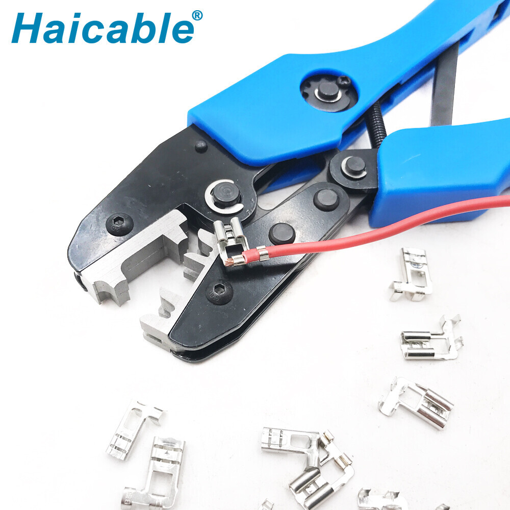 Non-Insulated 90°Flag Terminals Crimping Tools AN-0506FL