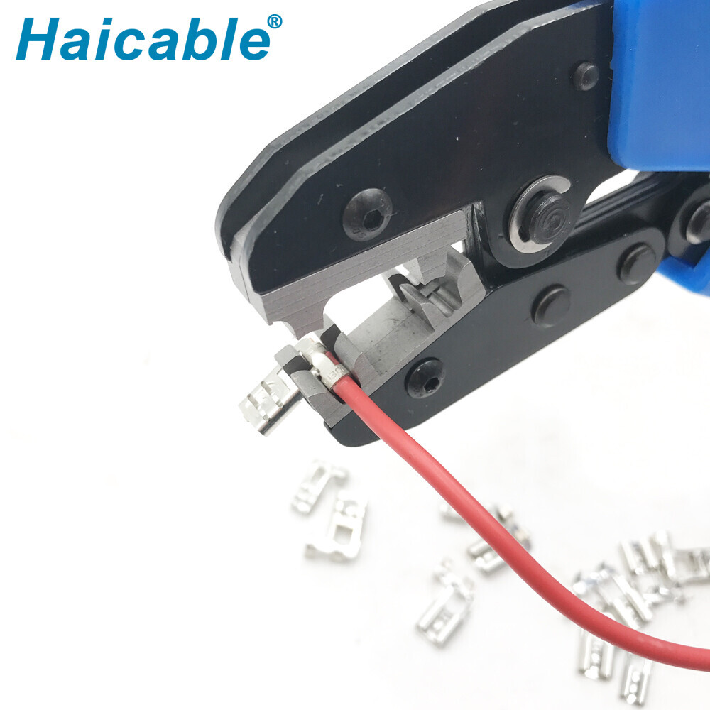 Non-Insulated 90°Flag Terminals Crimping Tools AN-0506FL